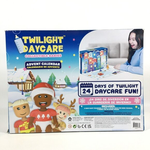 Twilight Daycare Advent Calendar With Mini Dolls And DLC Codes 24 Pieces Roblox - Picture 6 of 11